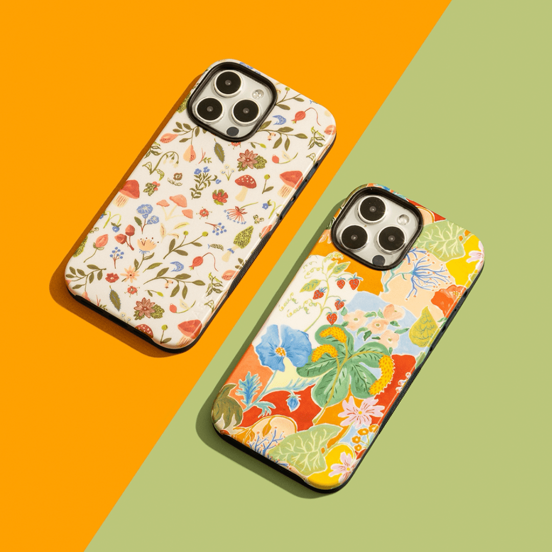 Casely IPhone 15 Plus Case | Pastel Garden | Sunday Bhutan - View #4