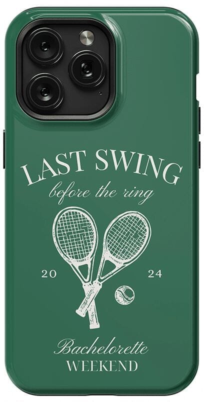 Last Swing | Green Bachelorette Case Phone Case Casetry 