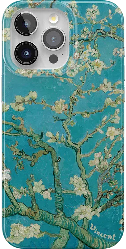 Van Gogh | Almond Blossom Floral Phone Case iPhone Case Van Gogh Museum Classic + MagSafe® iPhone 15 Pro Max 