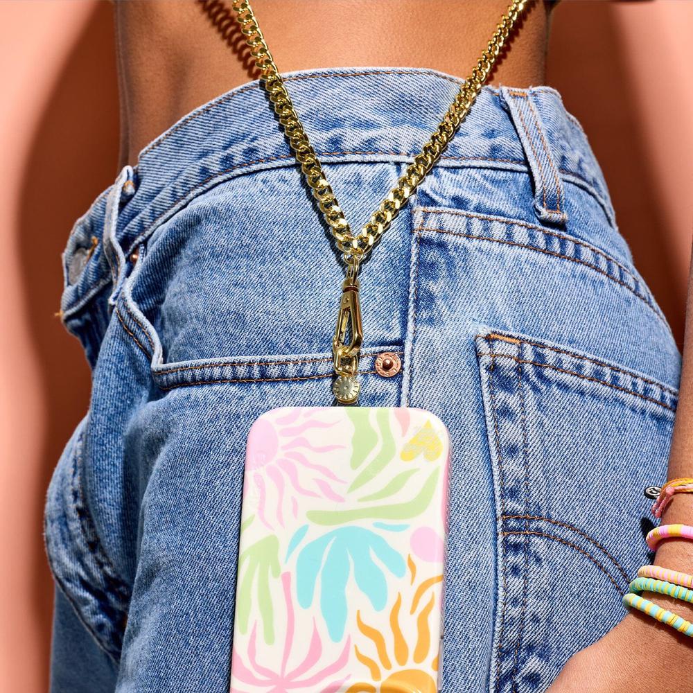 Flat Curb Chain Phone Chain Pura Vida x Casely