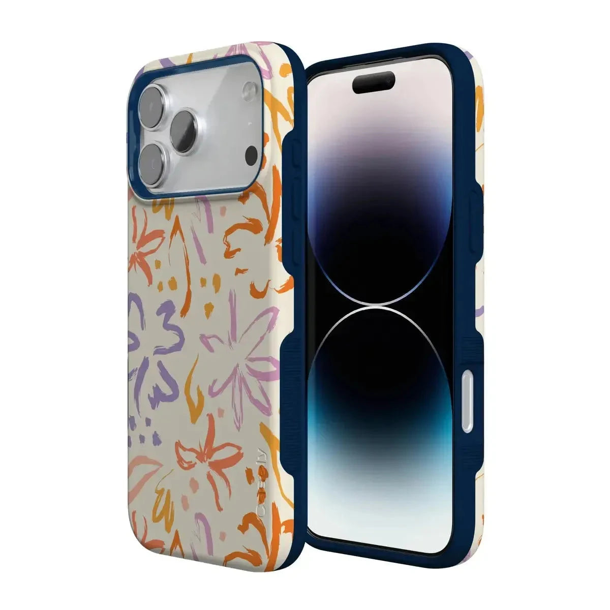 Casely iPhone 15 Compatible with MagSafe Hibiscus Blooms Casely iPhone 15 Compatible with MagSafe Hibiscus Blooms