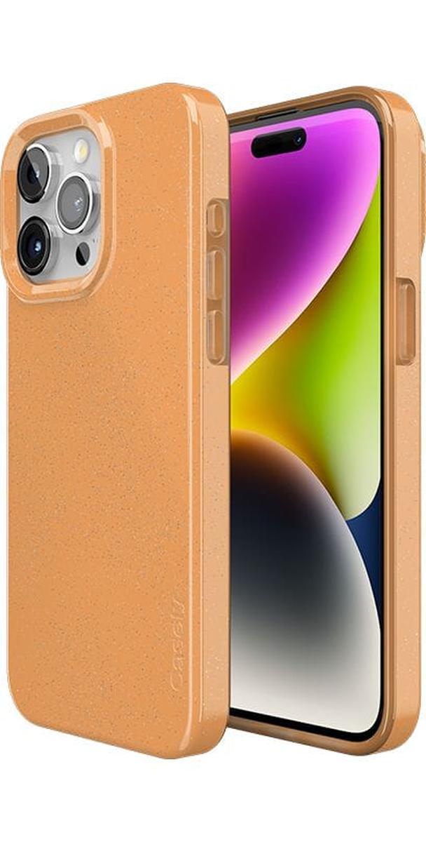Morning Glow Orange Pastel Shimmer Case