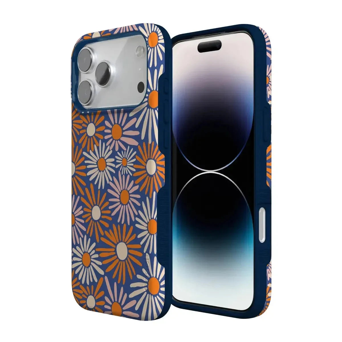 Casely iPhone 15 Pro Compatible with MagSafe Spring Forward | Daisy Floral Case Bold + MagSafe Casely iPhone 15 Pro Compatible with MagSafe Spring Forward | Daisy Floral Case Bold + MagSafe