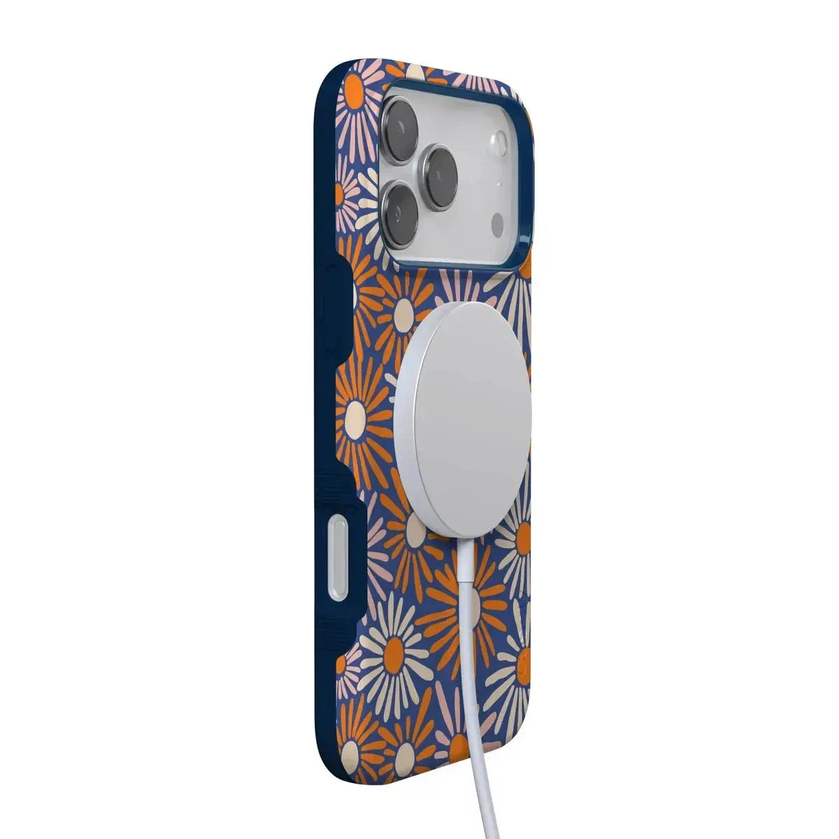Casely iPhone 15 Pro Compatible with MagSafe Spring Forward | Daisy Floral Case Bold + MagSafe Casely iPhone 15 Pro Compatible with MagSafe Spring Forward | Daisy Floral Case Bold + MagSafe