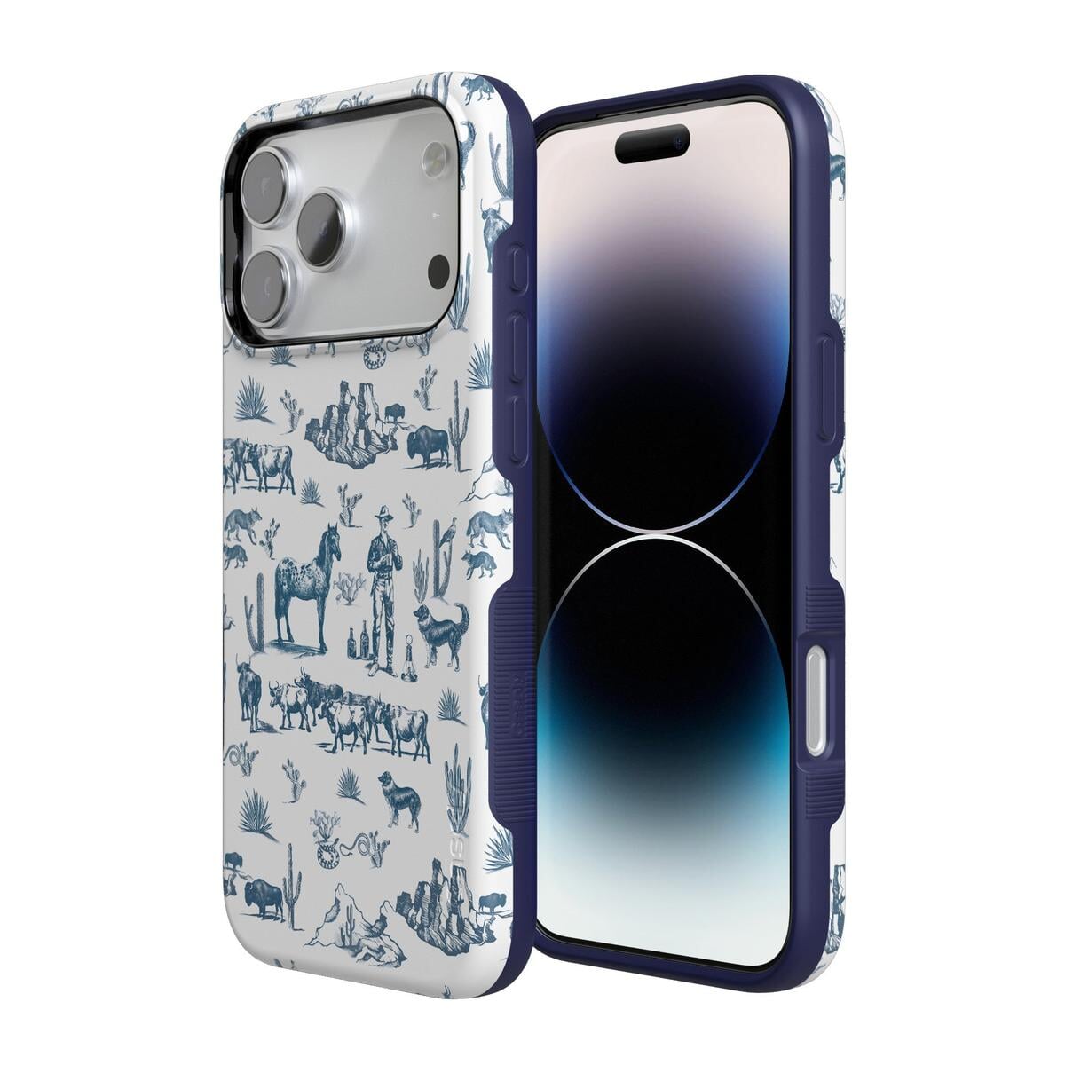 Casely iPhone 17 Compatible with MagSafe Wild West Adventure