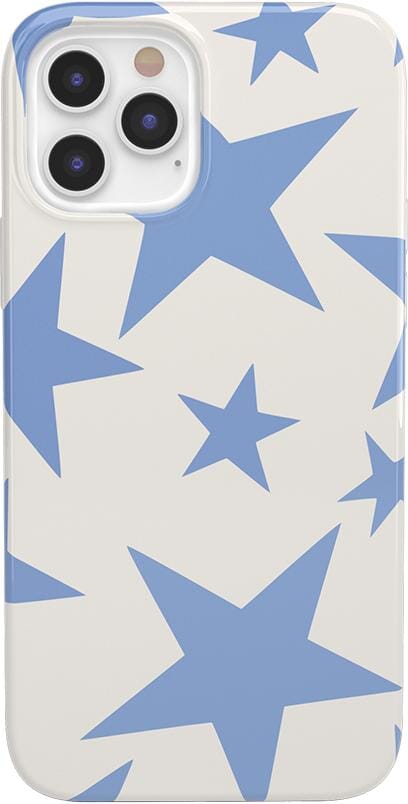 Stars Align | Blue & White Stars Case iPhone Case get.casely Classic iPhone 12 Pro