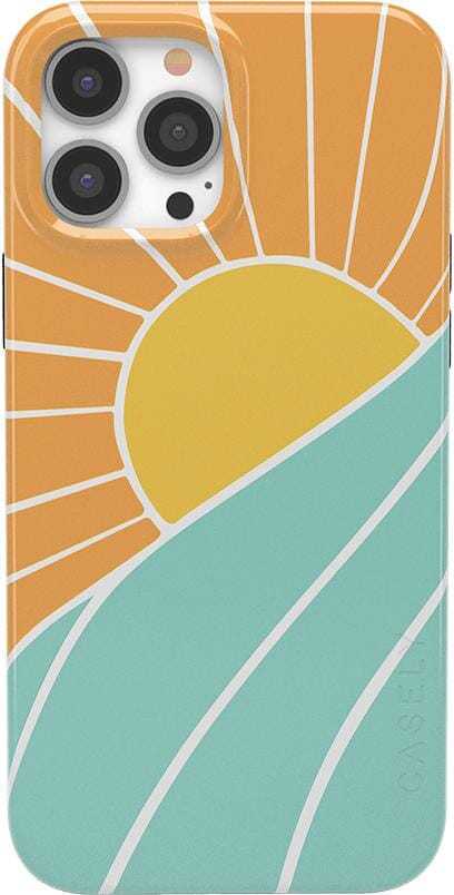 Waves & Rays | Sunshine Case iPhone Case get.casely Classic + MagSafe® iPhone 13 Pro