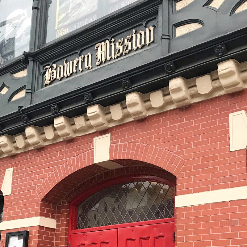 January Charity Partner — The Bowery Mission