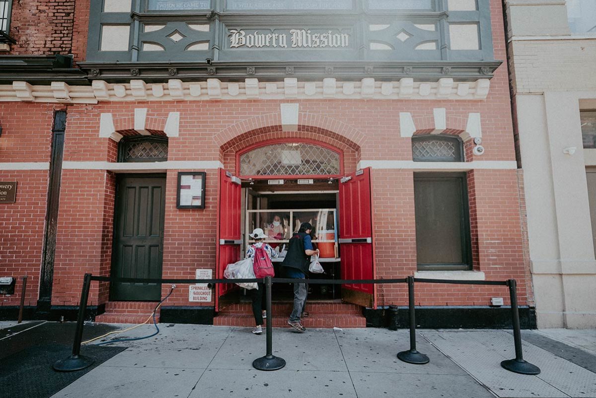 July Charity Partner: The Bowery Mission
