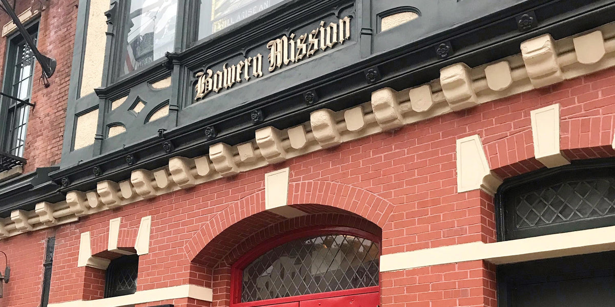 January Charity Partner — The Bowery Mission