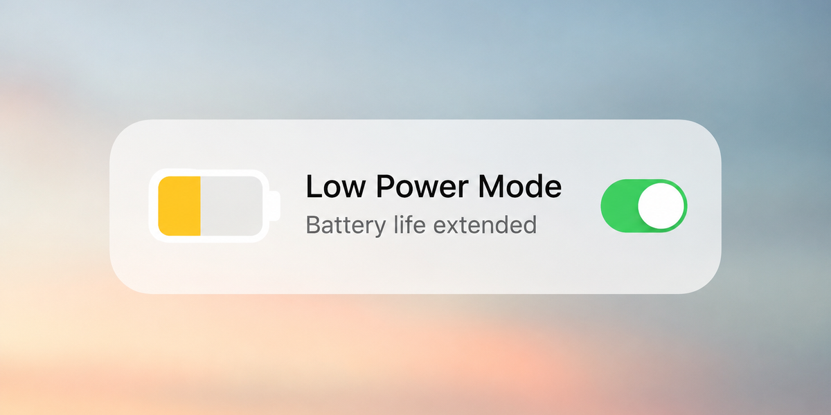 What Does Low Power Mode Really Do on Your iPhone?