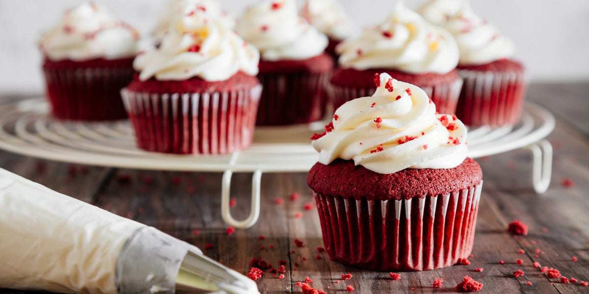 Mother's Day Vegan Red Velvet Cupcake Recipe