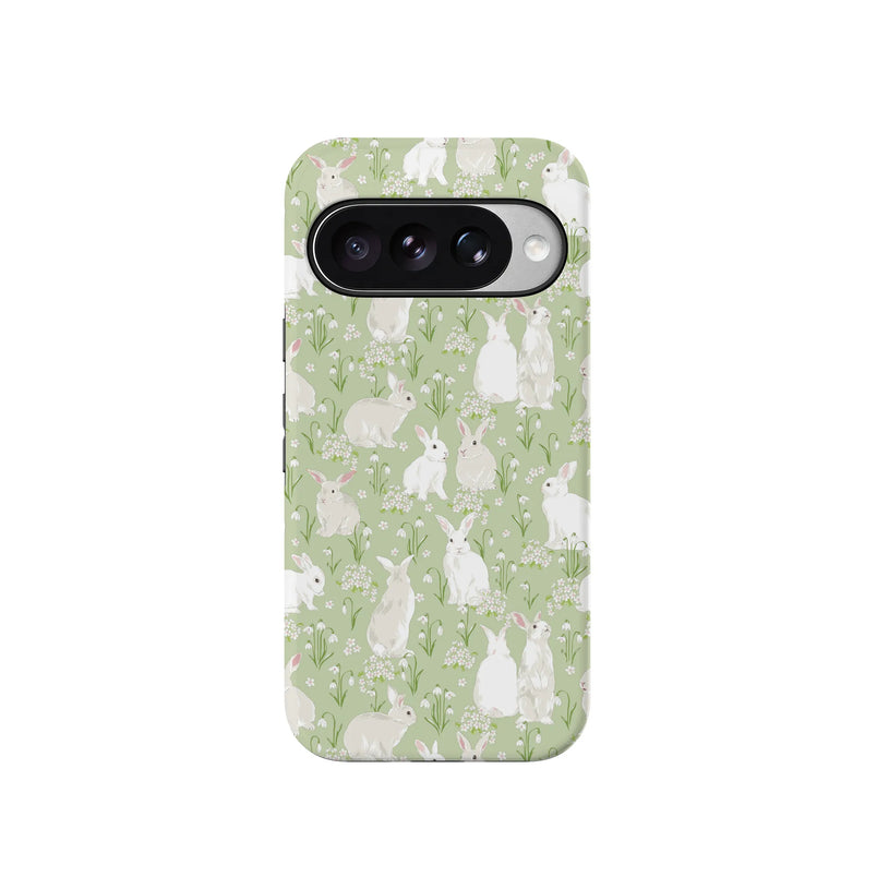 Hop to it | Green Bunny Case