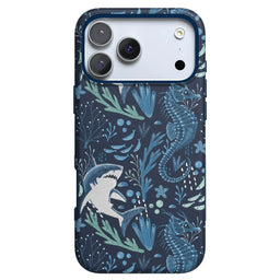 Midnight Reef | Shark Print Case