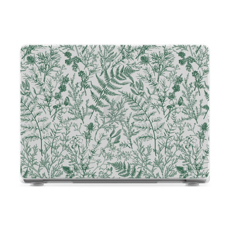 Sage Garden | Green Floral Laptop Shell