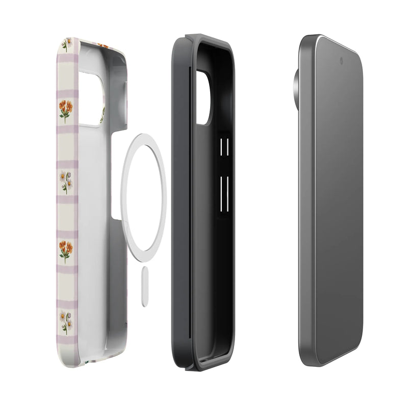 Meadow Check | Floral Gingham Case