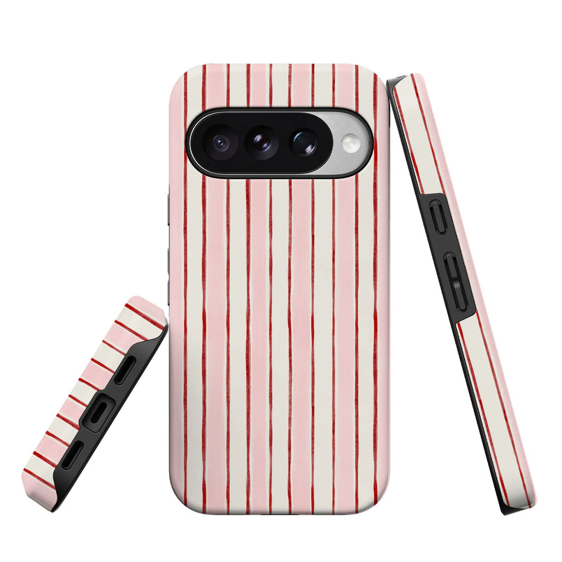 Pretty in Pastel | Blush Stripes Case
