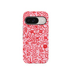 Blush Garden | Floral Doodle Case