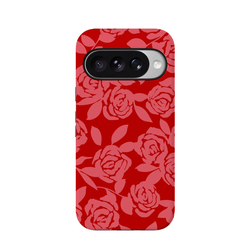 Final Rose | Red & Pink Floral Case