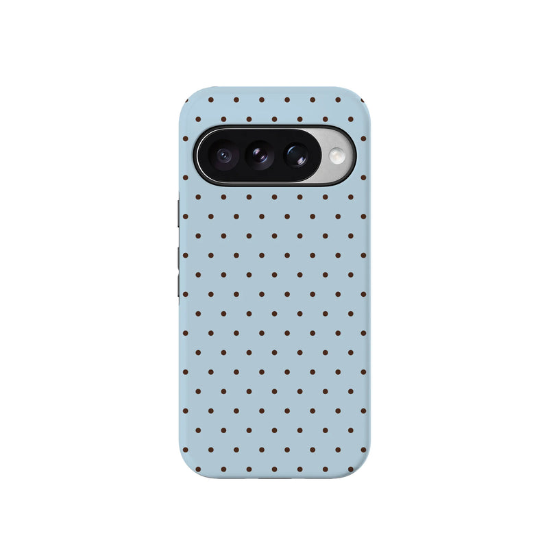 On the Dot | Blue Polka Dot Case
