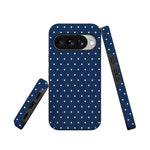 On the Dot | Navy Polka Dot Case