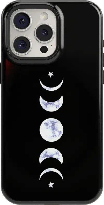 It's Just a Phase | Marble Moon Case iPhone Case get.casely Classic iPhone 12 Pro