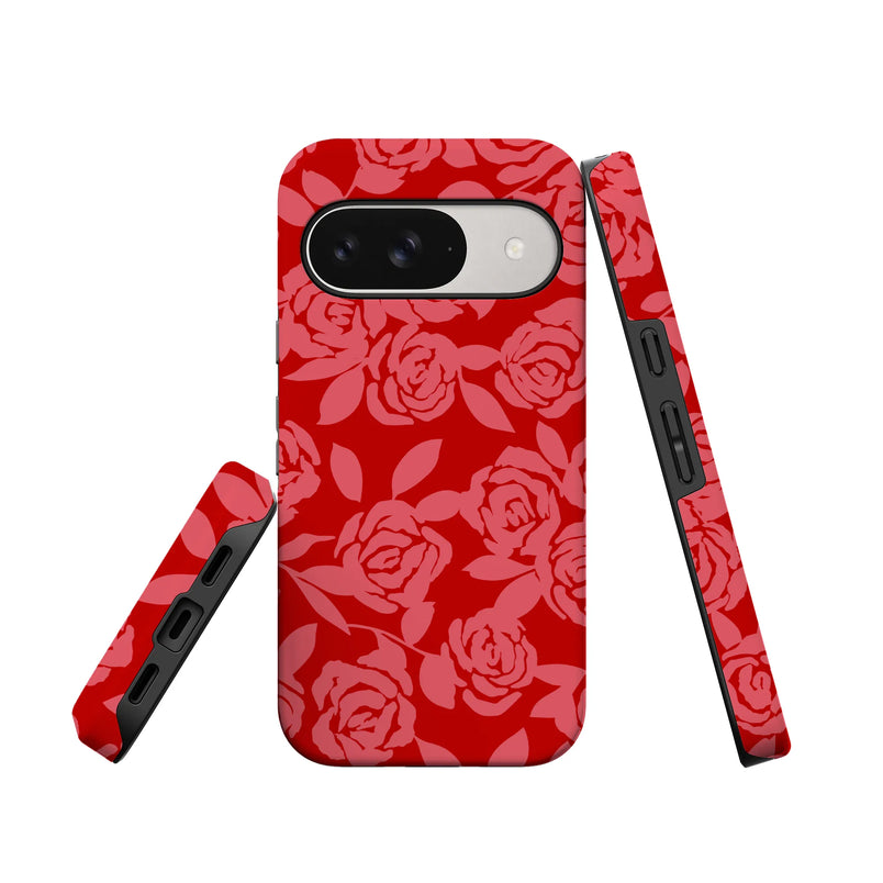Final Rose | Red & Pink Floral Case