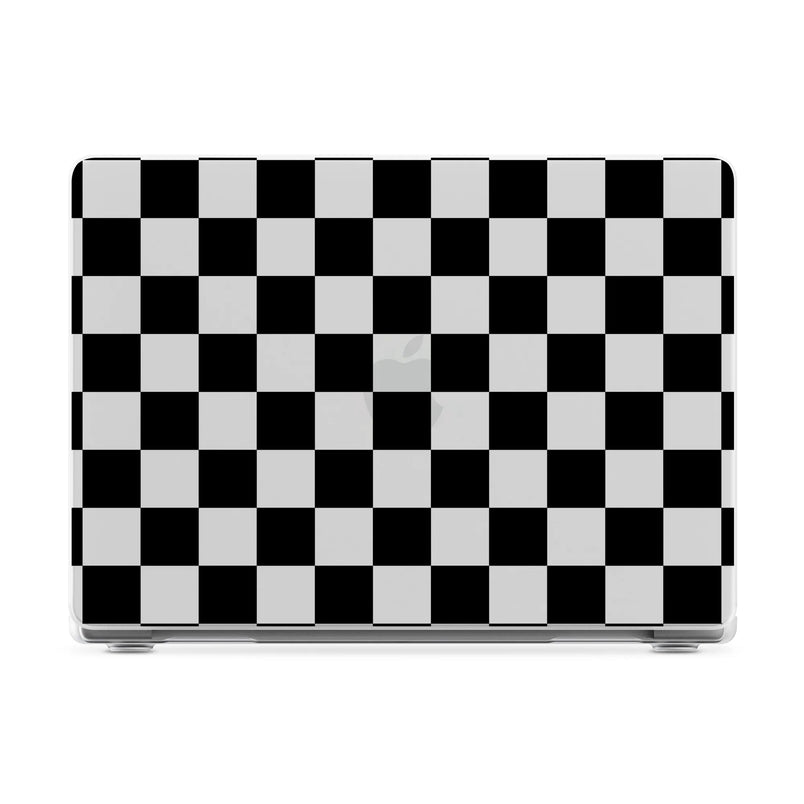 Fit Check | Black Checkerboard Laptop Shell