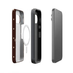 Teddy Bows | Brown Polka Dot Case