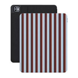 Sunday in Brooklyn | Blue Stripes iPad Case