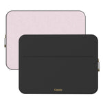 Stripes and the City | Light Pink Pinstripe Laptop Case