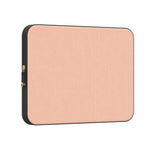 Stripes and the City | Orange & Pink Pinstripe Laptop Case