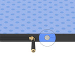 Spotted in SoHo | Periwinkle Polka Dot Laptop Case