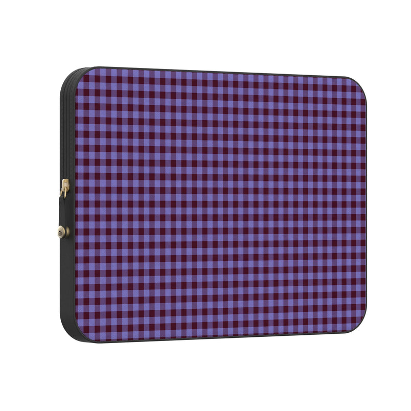 Sweet Jam | Purple Gingham Laptop Case