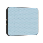On the Dot | Blue Monochrome Polka Dot Laptop Case