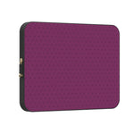 On the Dot | Plum Polka Dot Laptop Case