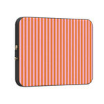 Perfect Stripes | Orange & Pink Stripes Laptop Case