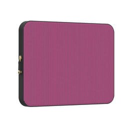 Stripes and the City | Pink & Purple Pinstripe Laptop Case