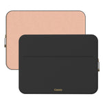Stripes and the City | Orange & Pink Pinstripe Laptop Case