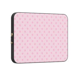 Spotted in SoHo | Pink Polka Dot Laptop Case
