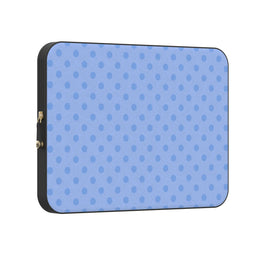 Spotted in SoHo | Periwinkle Polka Dot Laptop Case