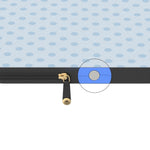 Spotted in SoHo | Light Blue Polka Dot Laptop Case