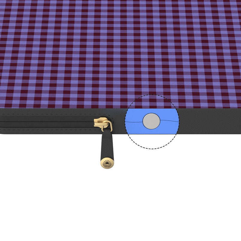Sweet Jam | Purple Gingham Laptop Case
