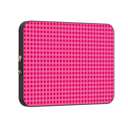 Sweet Jam | Hot Pink Gingham Laptop Case