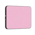Sweet Jam | Light Pink Gingham Laptop Case