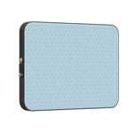 On the Dot | Blue Monochrome Polka Dot Laptop Case