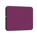 On the Dot | Plum Polka Dot Laptop Case