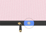 On the Dot | Pink & White Polka Dot Laptop Case