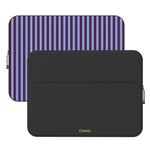 Perfect Stripes | Purple & Blue Stripes Laptop Case