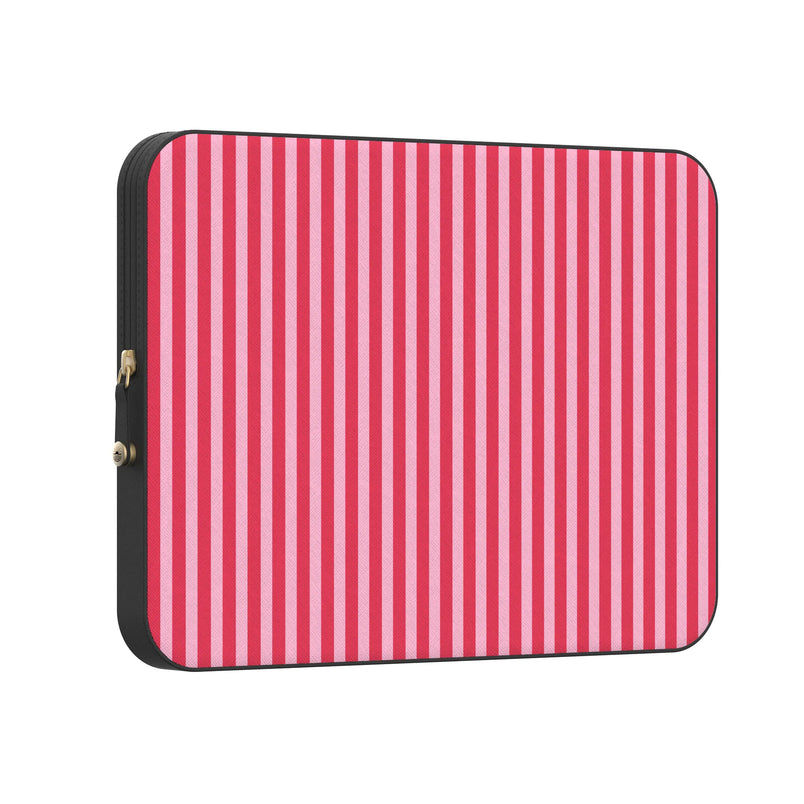 Perfect Stripes | Pink Stripes Laptop Case